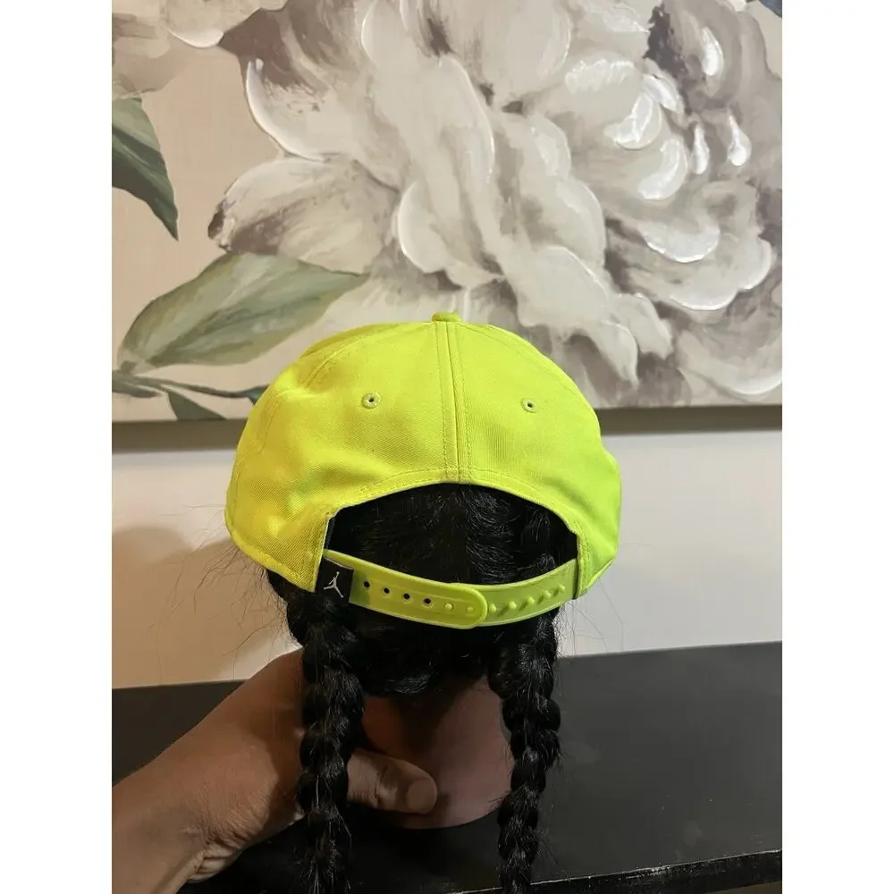 Air Jordan Jumpman Pro Snap Back Cap RARE Neon Yellow